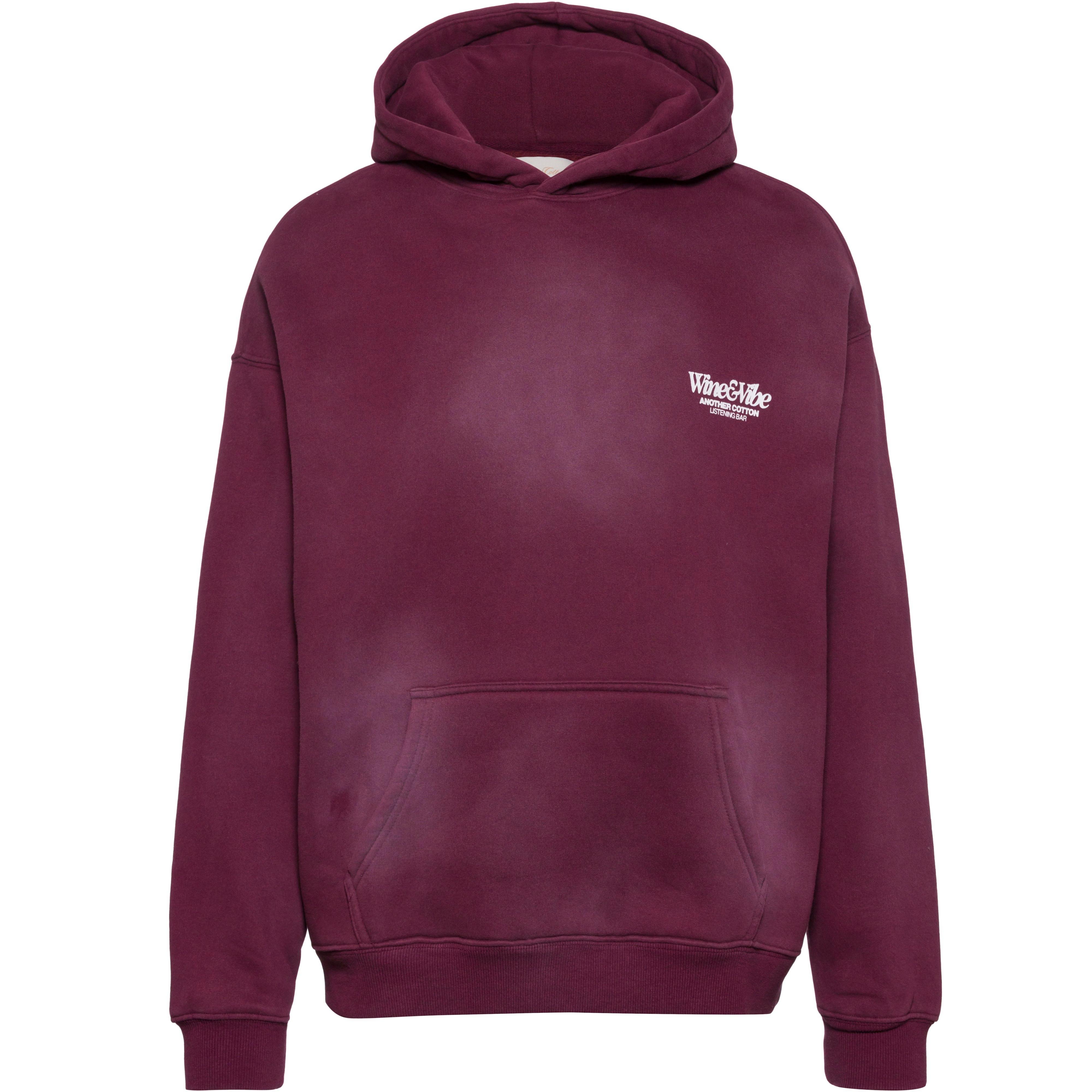 Another Cotton Lab Wine Vibe Hoodie Hoodies M Normal