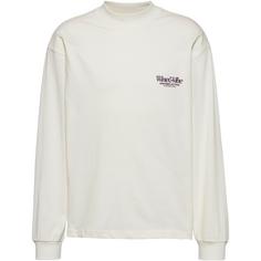 Another Cotton Lab Wine Vibe Langarmshirt white