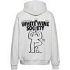 Another Cotton Lab White Wine Society Hoodie - grey