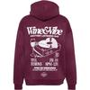 Another Cotton Lab Wine Vibe Hoodie - red