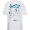 Another Cotton Lab Another Apres Ski Club T-Shirt Herren - white