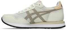 Rückansicht von ASICS TIGER RUNNER II Sneaker Damen cream-feather grey