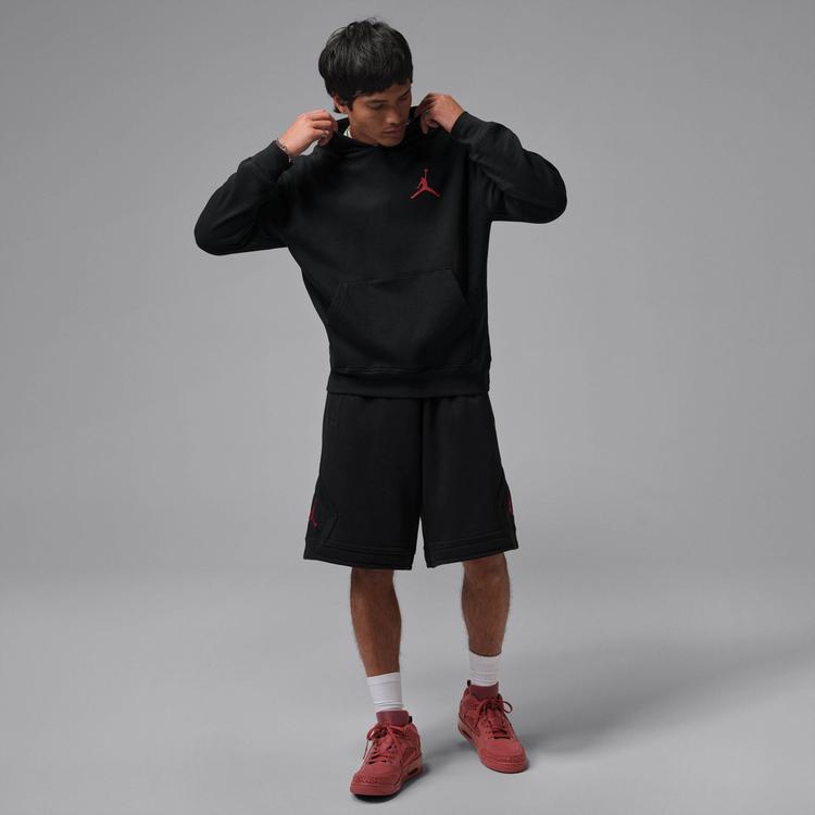 Nike Nike Jumpman Hoodie Herren - black-gym red - 5 | SportScheck