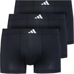adidas Trunk 3PK Boxershorts Herren black