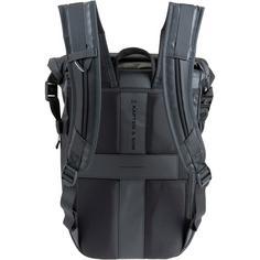 Rückansicht von Kapten & Son Rucksack Lisbon Small Daypack all black