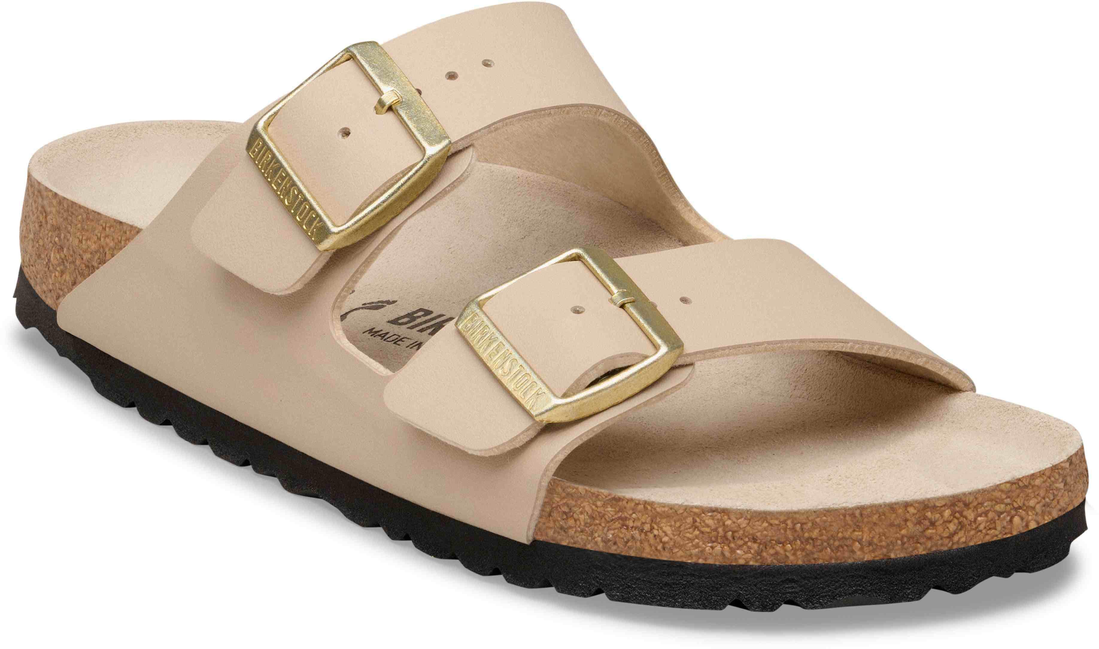 Birkenstock Sandalen Modisch Synthetik-Birko-Flor Grau