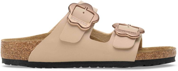 Birkenstock Birkenstock Arizona Flower Buckle Sandalen M&auml;dchen - sandcastle - 0 | SportScheck