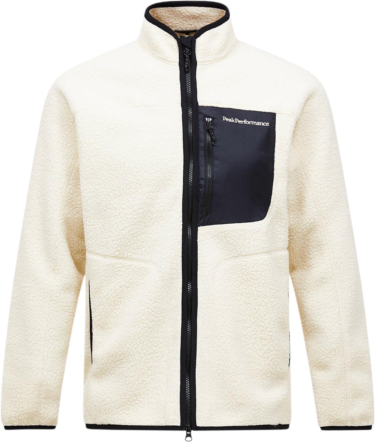 Peak Performance NatureRush Fleecejacke Stehkragen Beige