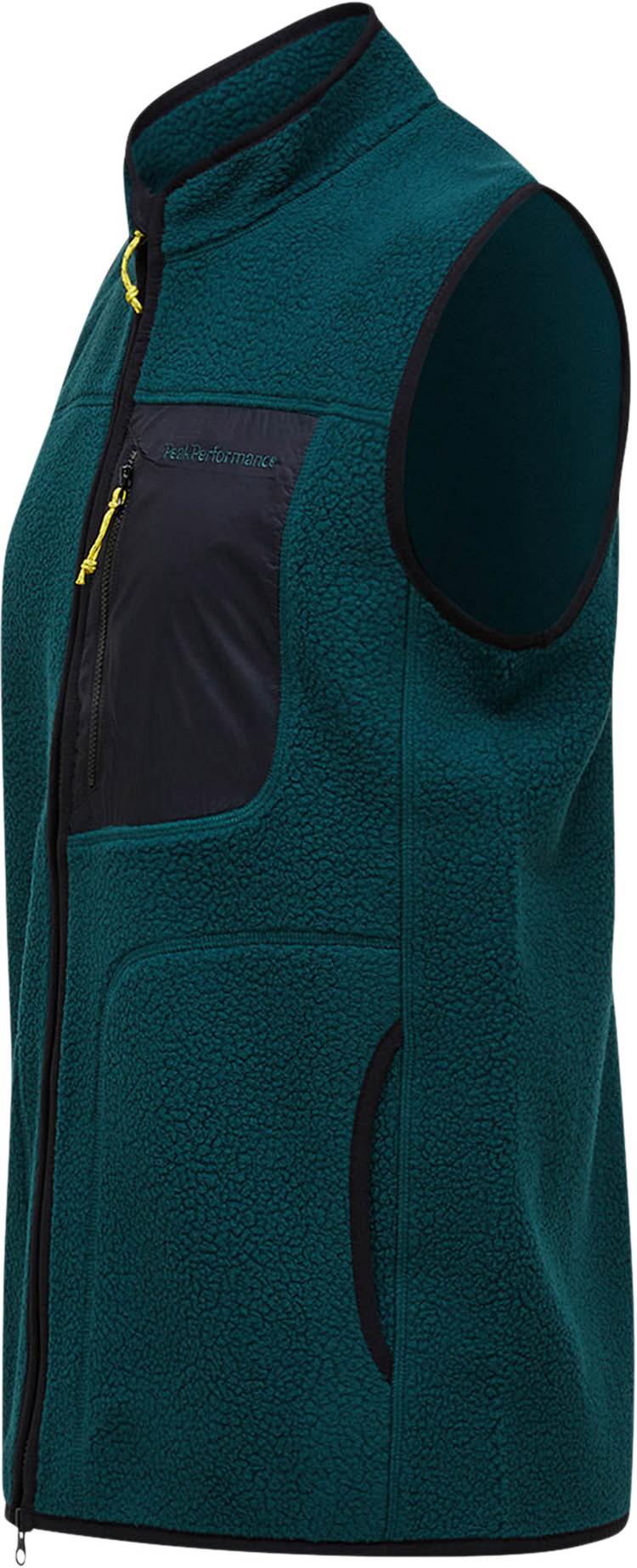 Peak Performance Peak Performance NatureRush Fleeceweste Herren - ponderosa pine-black - 0 | SportScheck