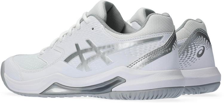 ASICS ASICS GEL-DEDICATE 8 Tennisschuhe Damen - white-pure silver - 3 | SportScheck