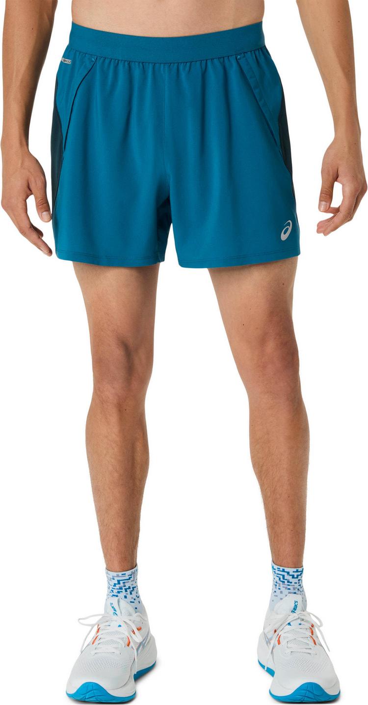 ASICS ASICS ROAD 5IN Laufshorts Herren - tranquil teal-dark teal-yamabuki - 0 | SportScheck