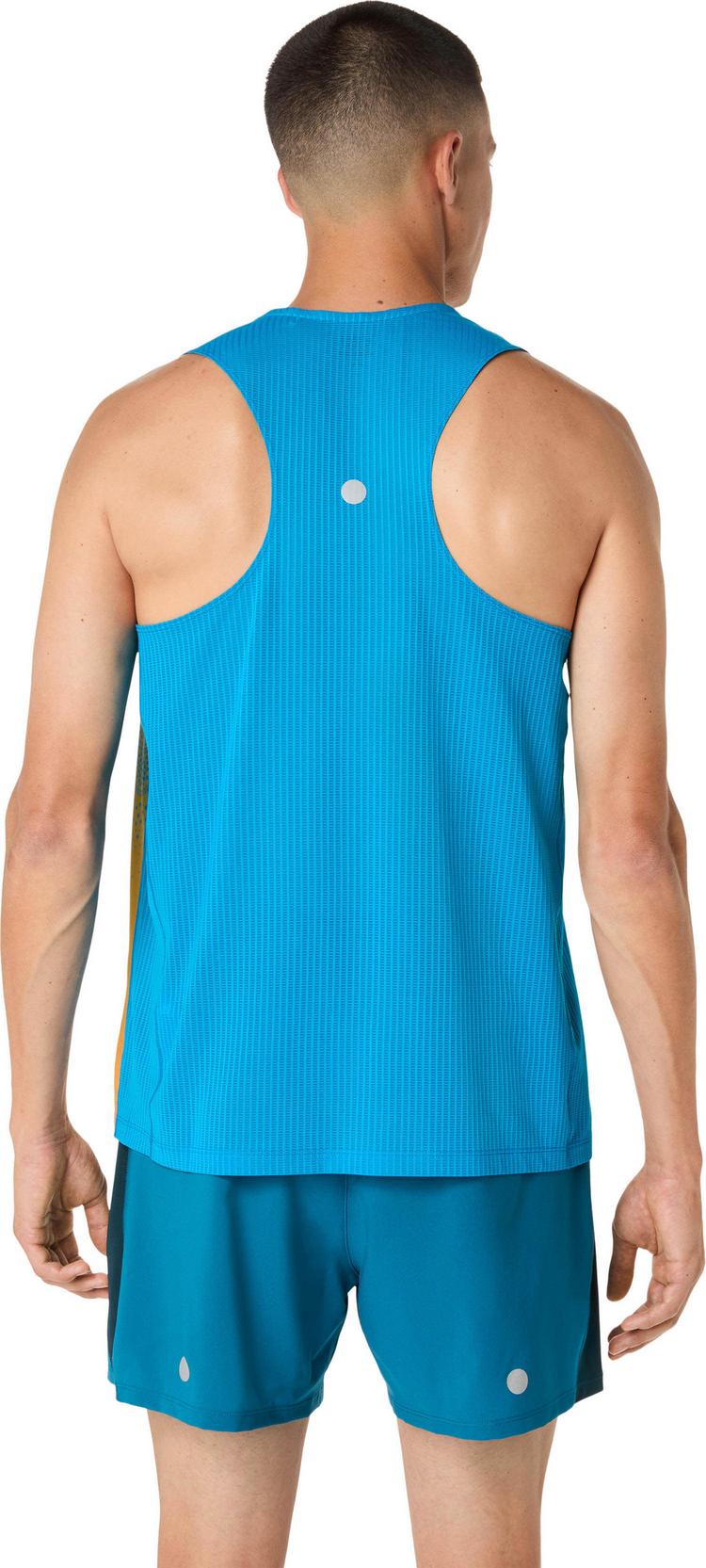 ASICS ASICS ROAD FADE Funktionstank Herren - aegean blue-yamabuki - 1 | SportScheck