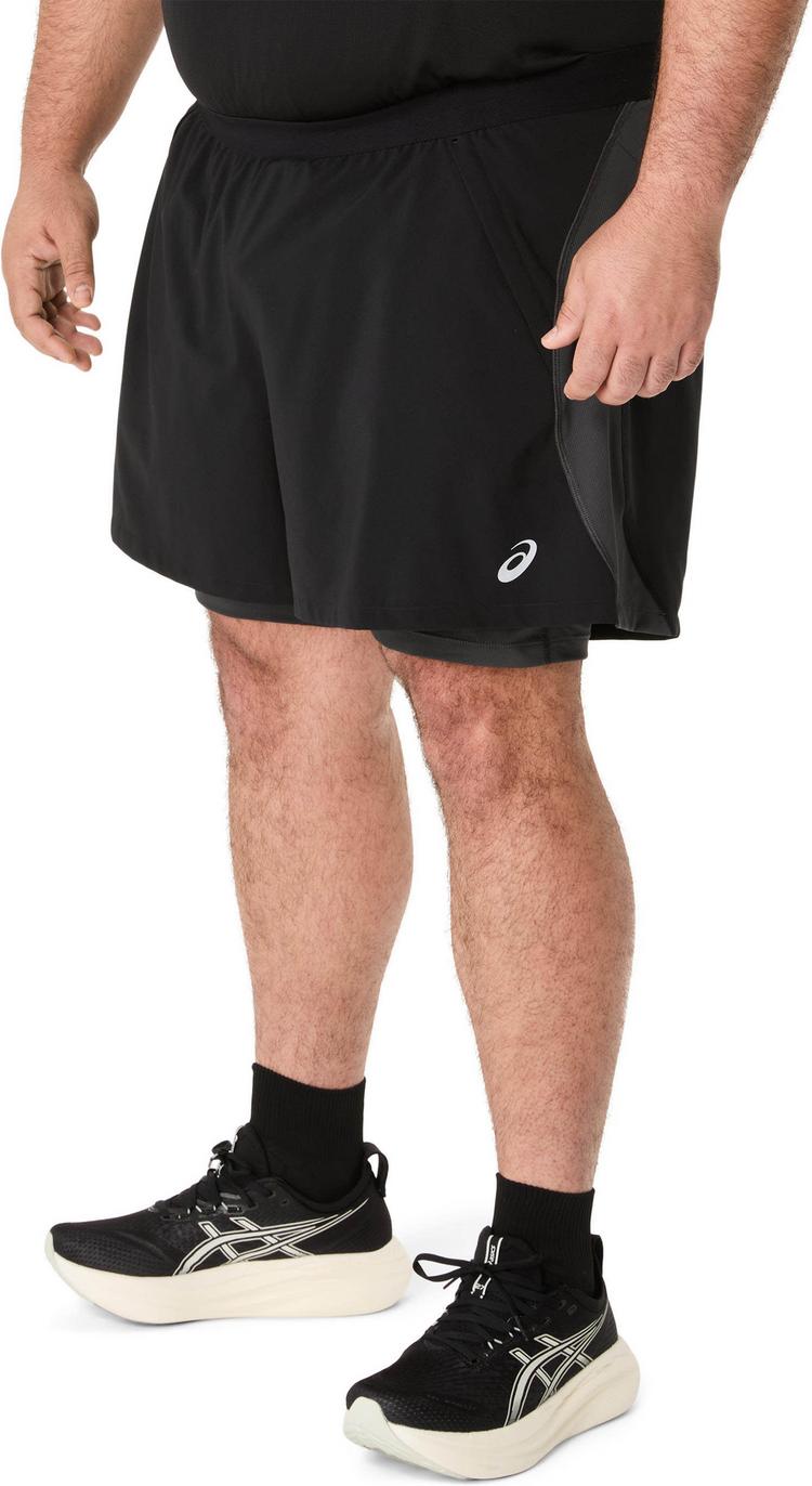ASICS ASICS ROAD Funktionsshorts Herren - performance black-graphite grey - 2 | SportScheck