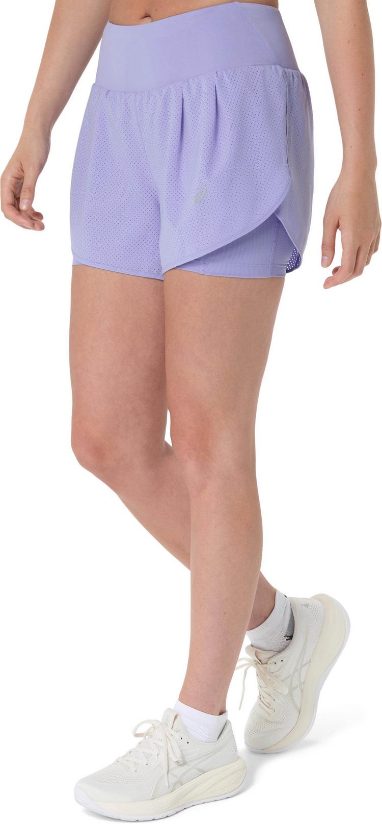 ASICS ASICS ROAD 2-N-1 3.5IN Funktionsshorts Damen - bluebell-bluebell - 2 | SportScheck