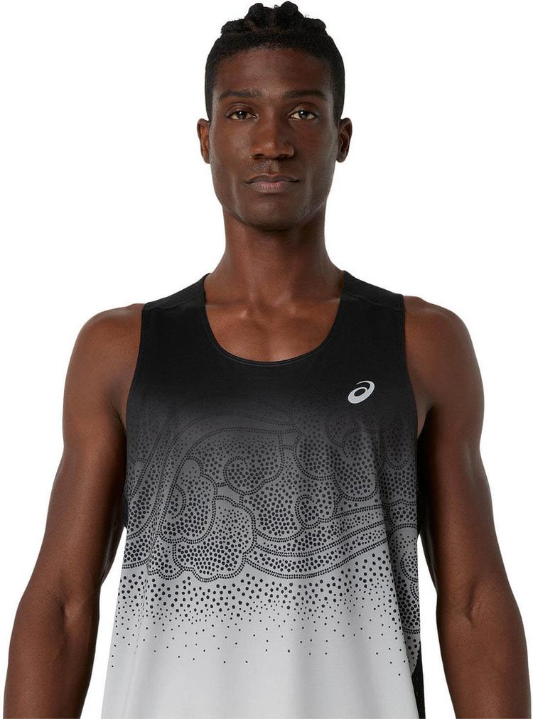 ASICS ASICS ROAD FADE Funktionstank Herren - performance black-cream - 3 | SportScheck