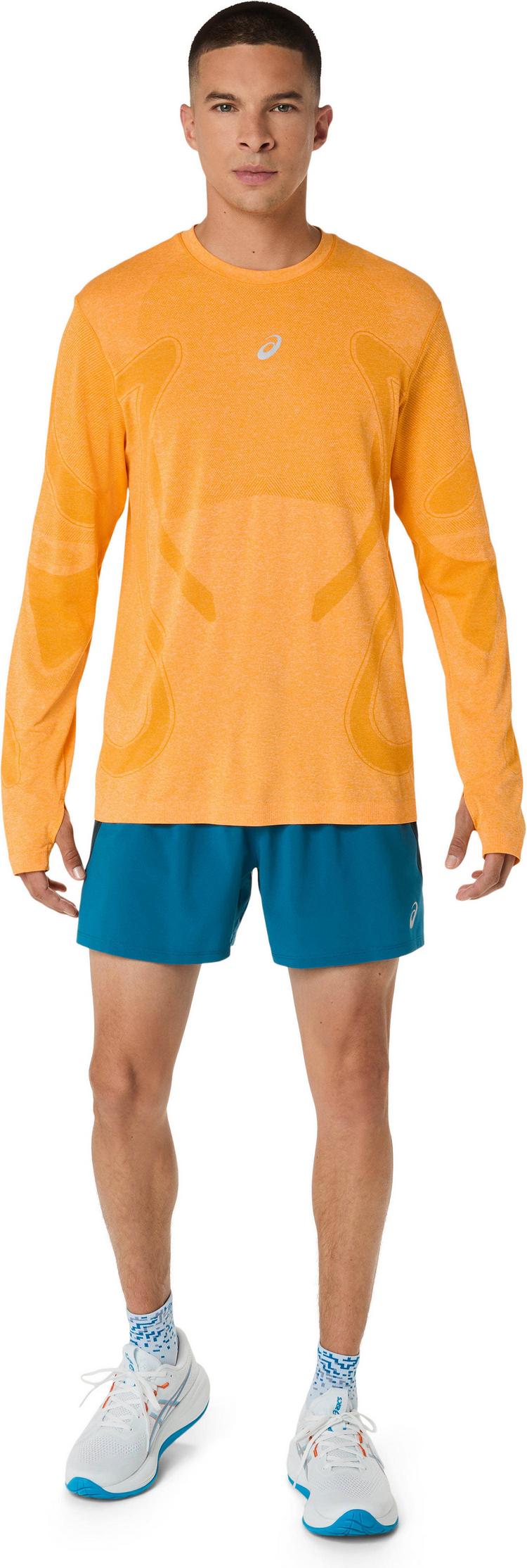 ASICS ASICS ROAD 5IN Laufshorts Herren - tranquil teal-dark teal-yamabuki - 3 | SportScheck