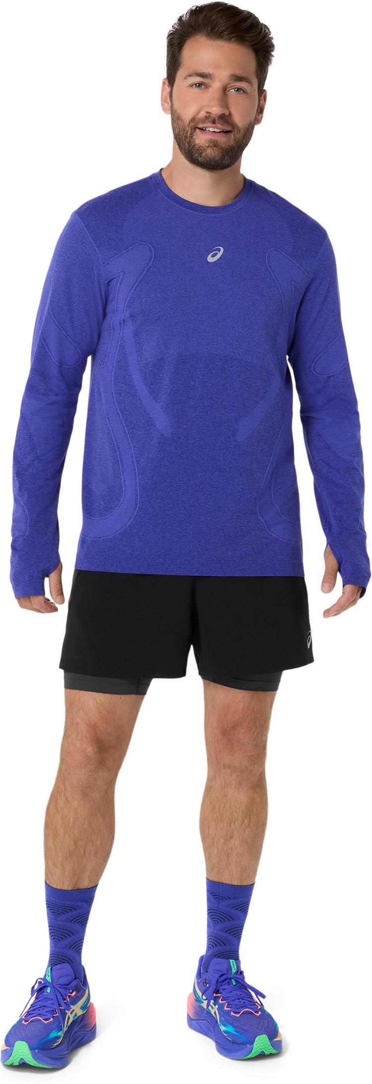 ASICS ASICS ROAD SEAMLESS Funktionsshirt Herren - cobalt burst-eggplant - 3 | SportScheck