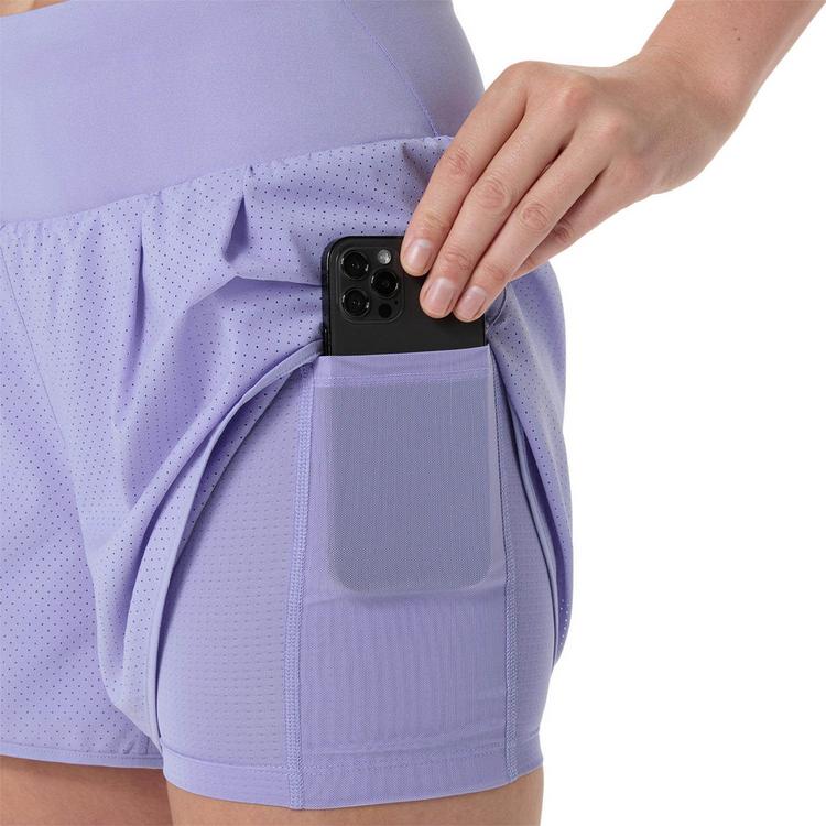 ASICS ASICS ROAD 2-N-1 3.5IN Funktionsshorts Damen - bluebell-bluebell - 4 | SportScheck
