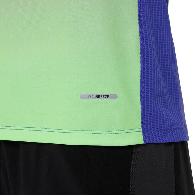 ASICS ASICS ROAD FADE Funktionsshirt Herren - cobalt burst-illuminate green - 4 | SportScheck