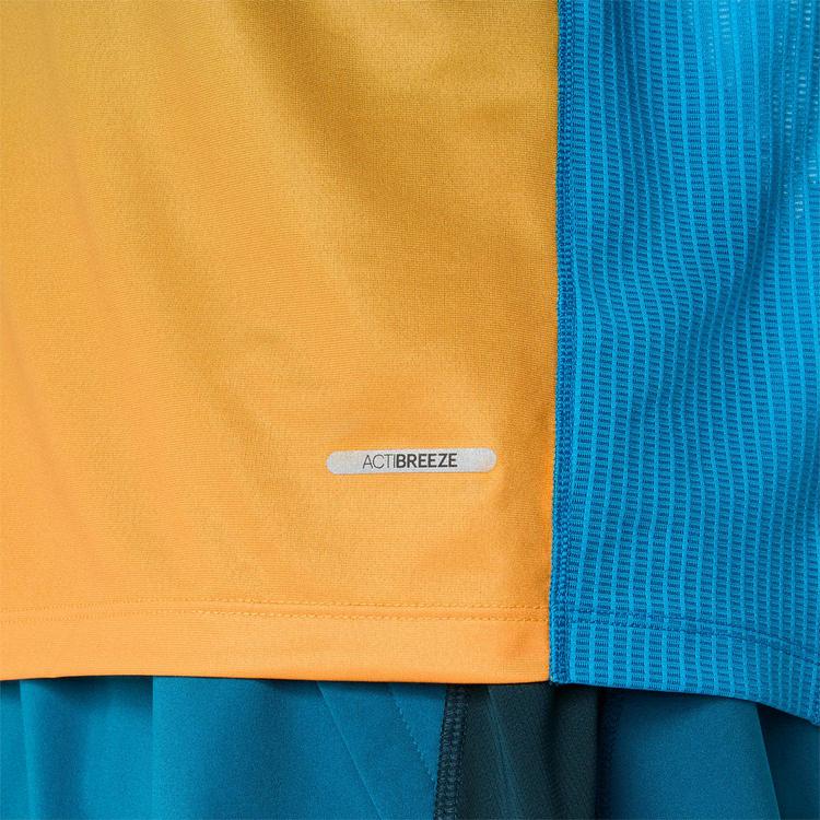 ASICS ASICS ROAD FADE Funktionstank Herren - aegean blue-yamabuki - 5 | SportScheck