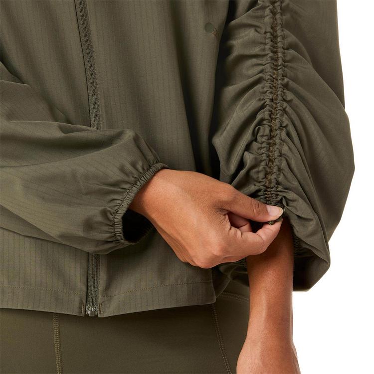 ASICS ASICS NAGINO RUN ADJUSTABLE Laufjacke Damen - dark olive - 5 | SportScheck