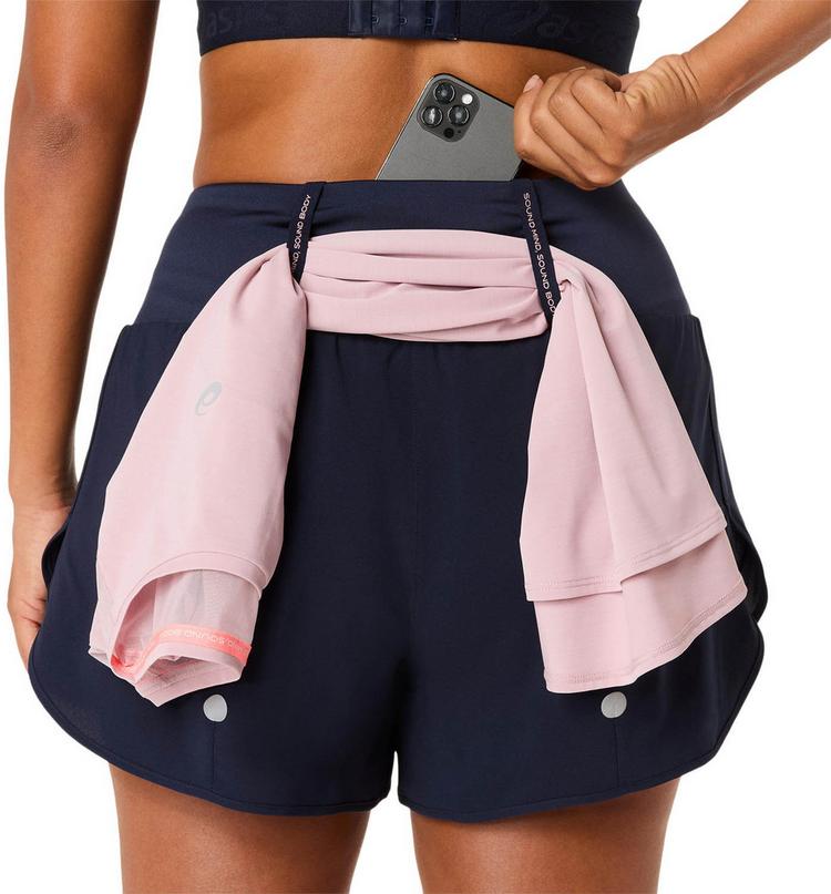 ASICS ASICS ROAD 3.5IN Funktionsshorts Damen - midnight - 6 | SportScheck