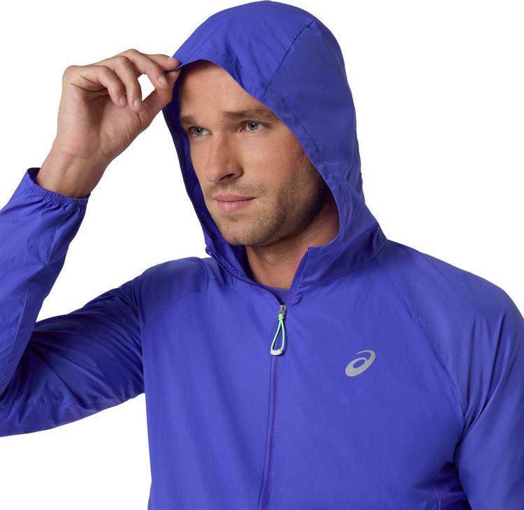 ASICS ASICS ROAD Laufjacke Herren - cobalt burst-illuminate green - 7 | SportScheck