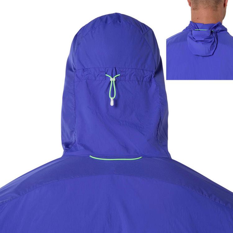 ASICS ASICS ROAD Laufjacke Herren - cobalt burst-illuminate green - 8 | SportScheck