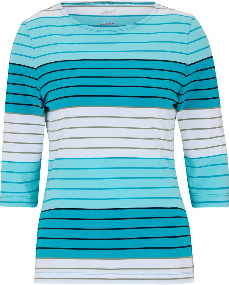 JOY sportswear JOY sportswear LUANA Funktionsshirt Damen - light topaz stripes - 0 | SportScheck