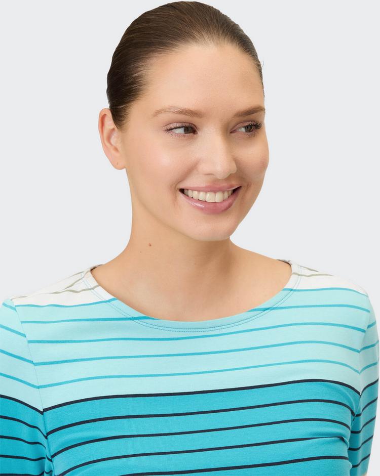 JOY sportswear JOY sportswear LUANA Funktionsshirt Damen - light topaz stripes - 2 | SportScheck