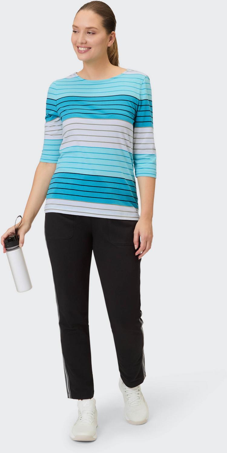 JOY sportswear JOY sportswear LUANA Funktionsshirt Damen - light topaz stripes - 4 | SportScheck