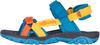 Trollkids Oslofjord Outdoorsandalen Kinder - dynamic blue-bright orange-yellow