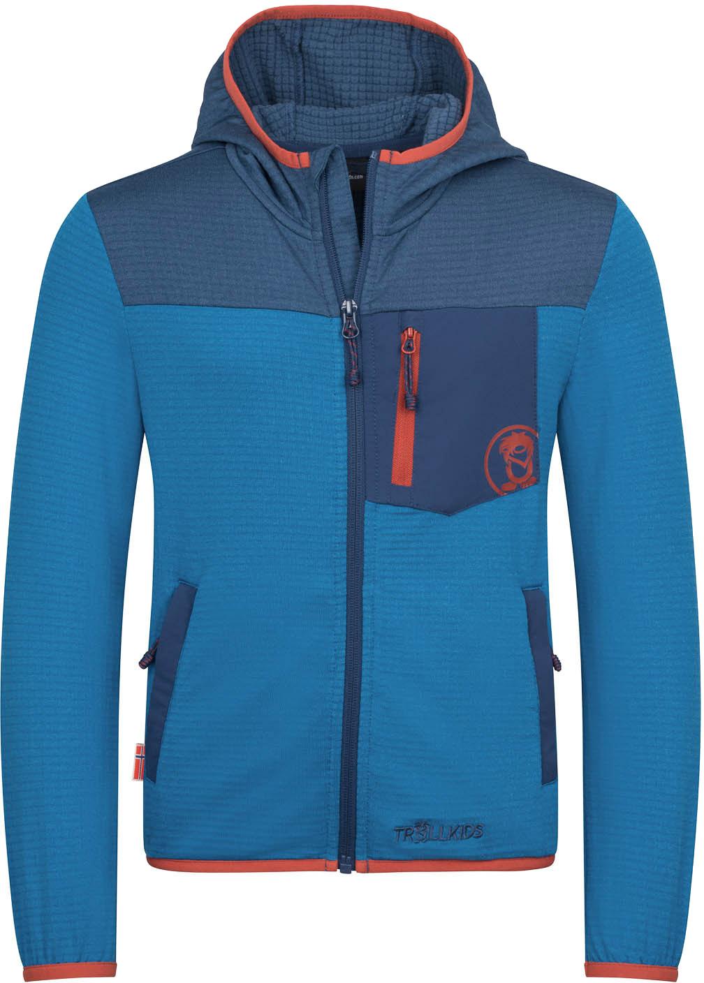 Trollkids Fleecejacke Holmedal Polyester 90% Blau