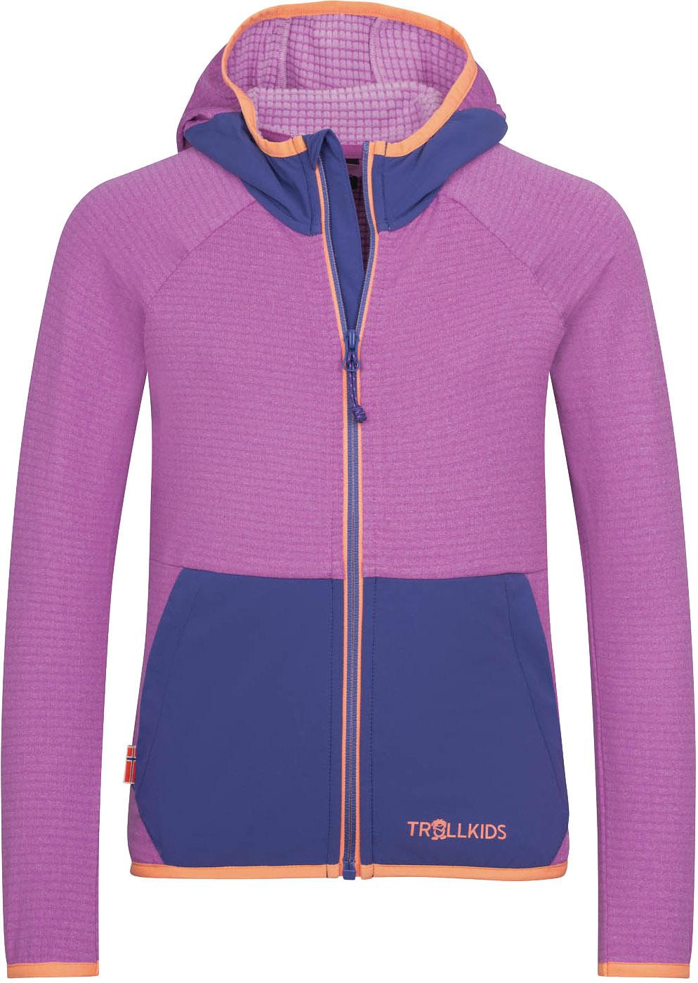 Trollkids Fleecejacke Holmedal Polyester 90% Rosa