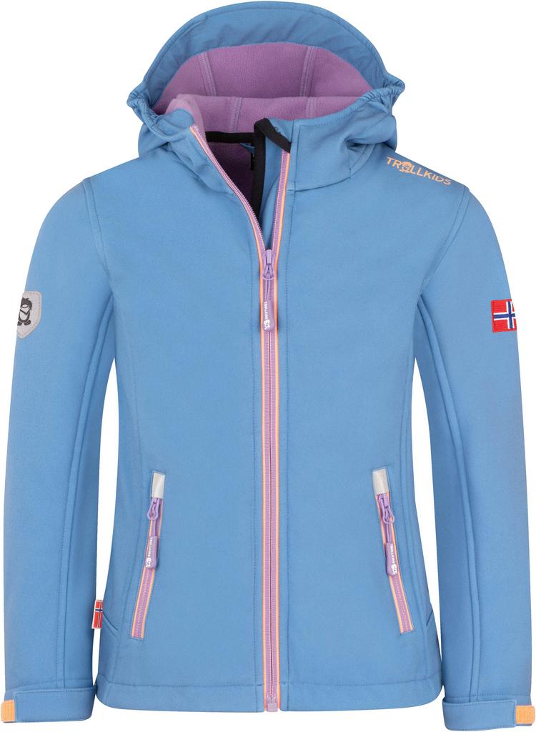 Trollkids Trollkids Trollfjord Softshelljacke M&auml;dchen - cornflower-violet sorbet - 0 | SportScheck