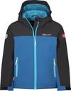 Trollkids Telemark Funktionsjacke Kinder - alpine blue-black-pool blue