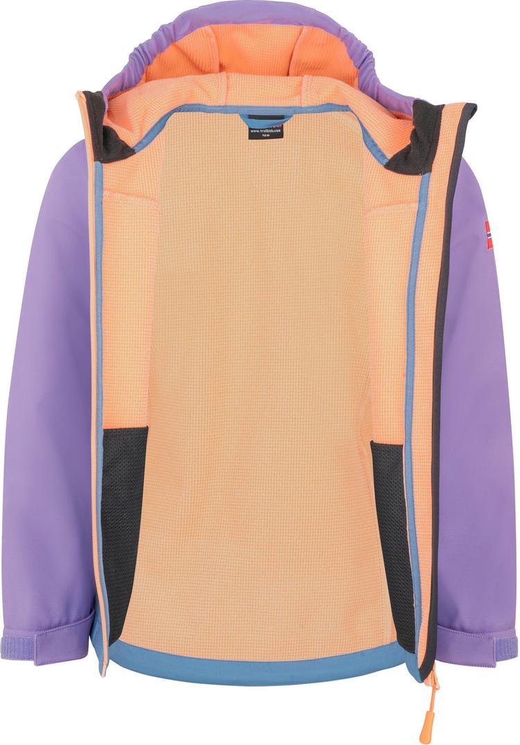 Trollkids Trollkids Kristiansand Softshelljacke M&auml;dchen - violet sorbet-cornflower - 0 | SportScheck