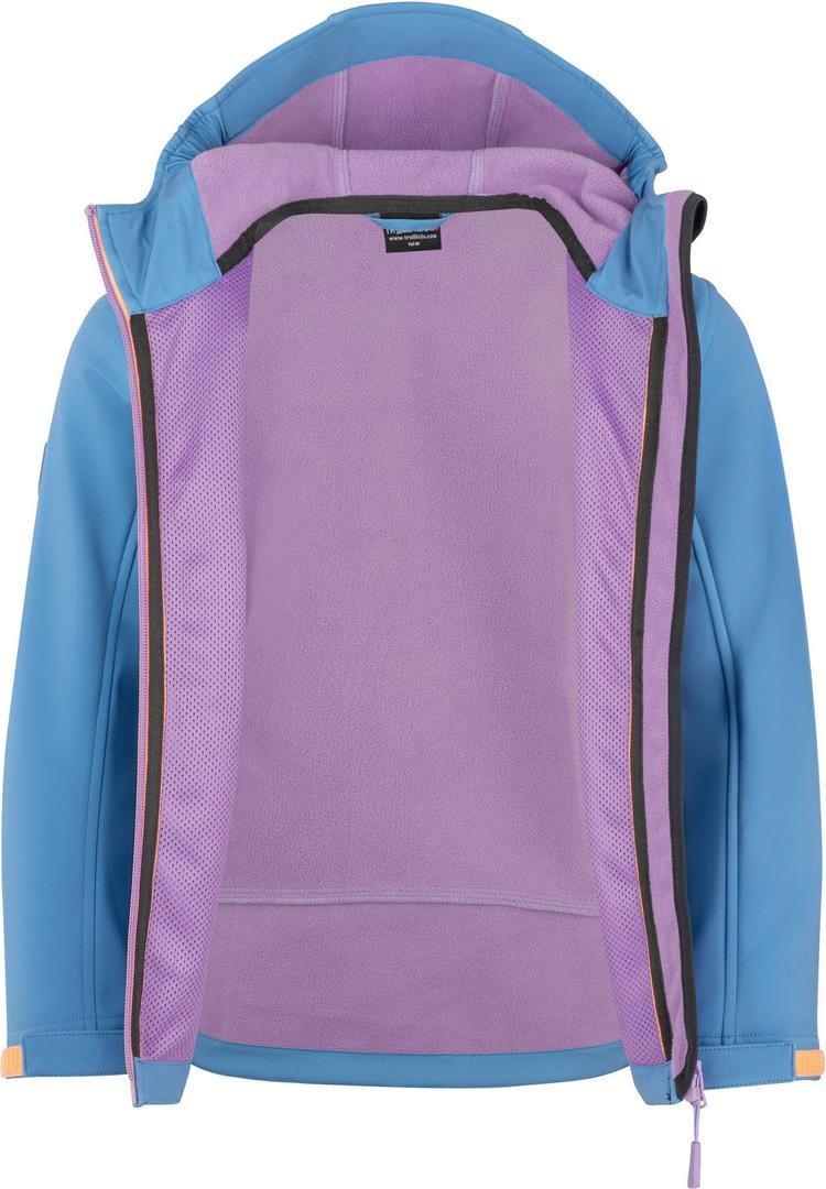Trollkids Trollkids Trollfjord Softshelljacke M&auml;dchen - cornflower-violet sorbet - 0 | SportScheck