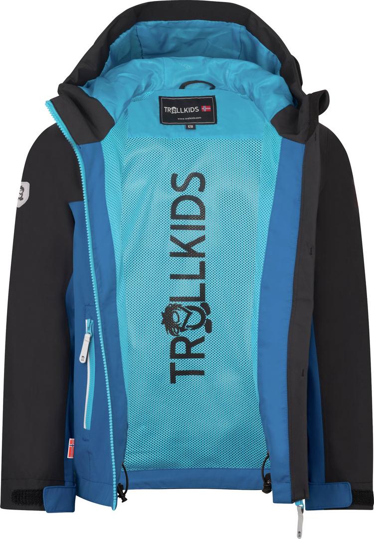 Trollkids Trollkids Telemark Funktionsjacke Kinder - alpine blue-black-pool blue - 0 | SportScheck