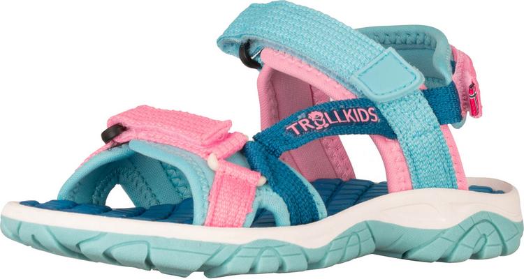 Trollkids Trollkids Oslofjord Outdoorsandalen Kinder - harbor blue-aqua haze-peony rose - 2 | SportScheck