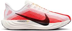Nike PEGASUS PLUS Laufschuhe Herren white-black-bright crimson-topaz go