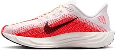Rückansicht von Nike PEGASUS PLUS Laufschuhe Herren white-black-bright crimson-topaz go