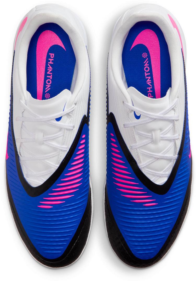 Nike Nike PHANTOM 6 LOW ACAD IC Fu&szlig;ballschuhe Herren - racer blue-pink blast-white - 0 | SportScheck