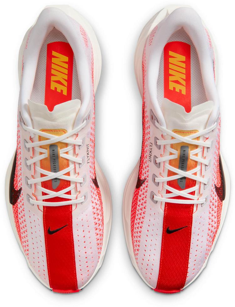 Nike Nike PEGASUS PLUS Laufschuhe Herren - white-black-bright crimson-topaz go - 0 | SportScheck