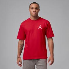 Rückansicht von Nike Jumpman T-Shirt Herren gym red-white