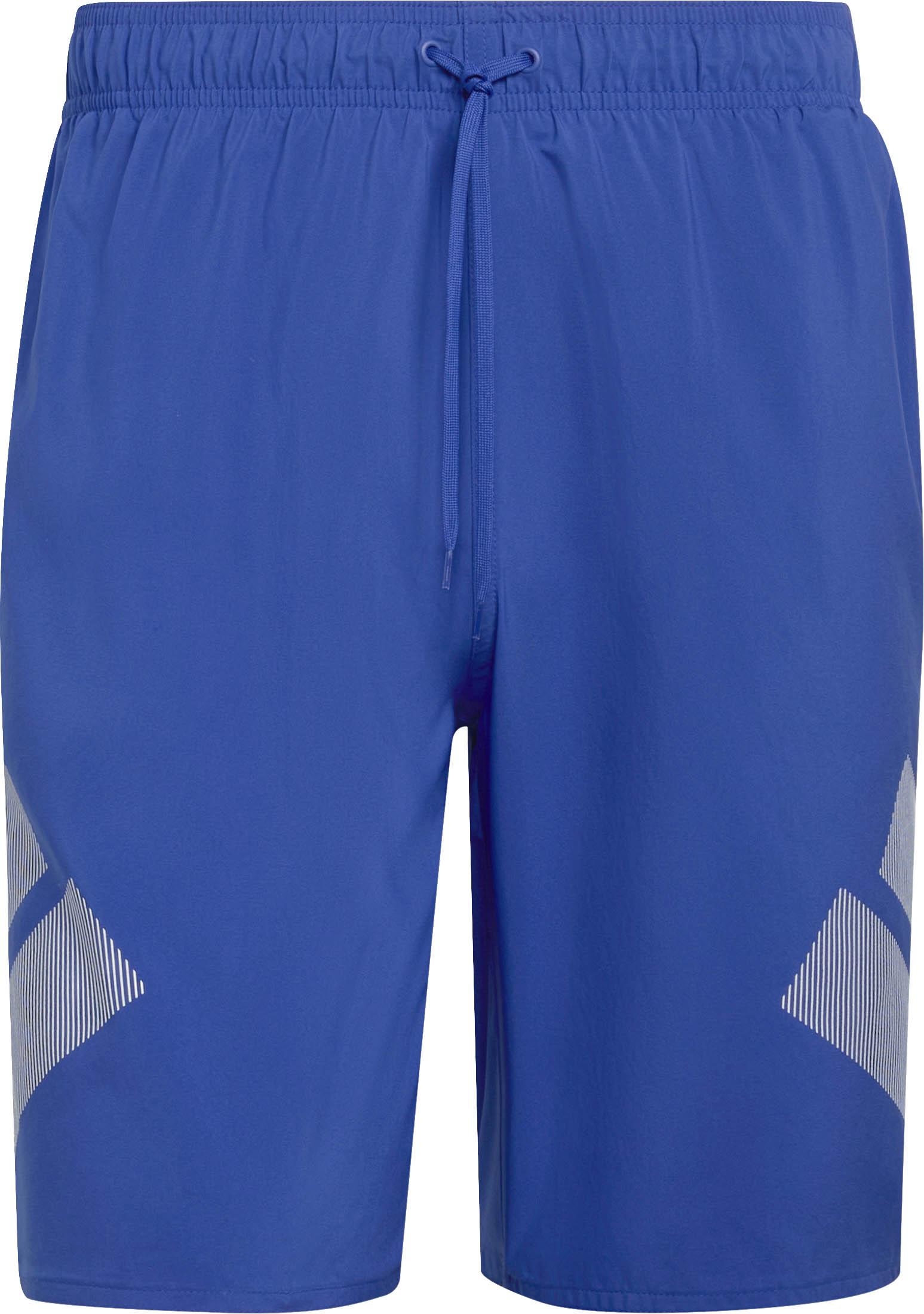 Adidas Badehose 3-Streifen-Design Polyester Blau