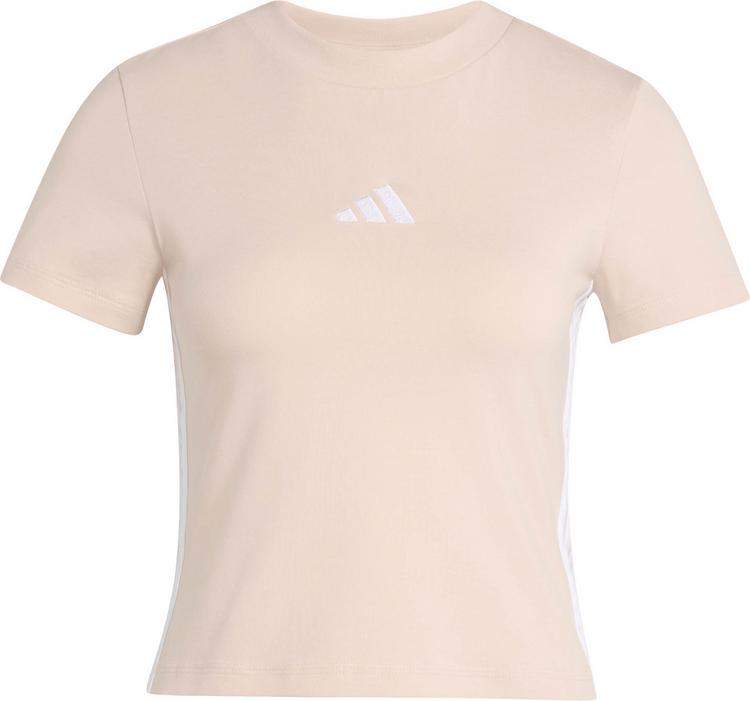 adidas adidas 3S T-Shirt Damen - blupnk-white - 0 | SportScheck