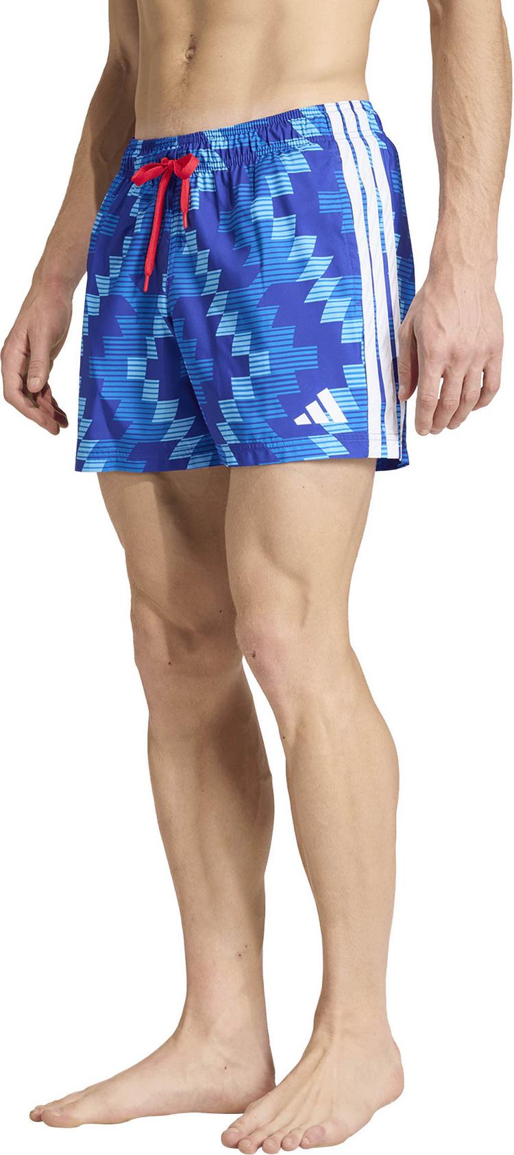 adidas adidas FB AOP SH 5IN Badehose Herren - seblbu-white - 0 | SportScheck