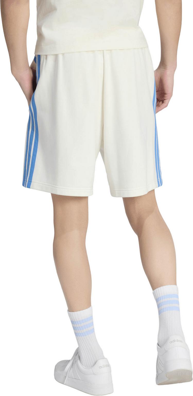 adidas adidas 3S FT Shorts Herren - owhite-rayblu - 1 | SportScheck