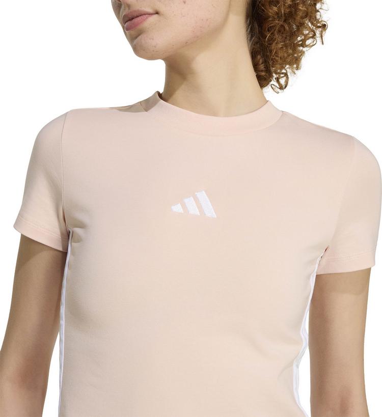 adidas adidas 3S T-Shirt Damen - blupnk-white - 3 | SportScheck